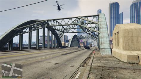 San Andreas Avenue Bridge In GTA 5 .